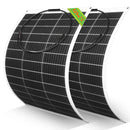 18V Solar Panel 125W 250W Flexible Solar Panels Monocrystaillne Solar Cell 12V/24V Battery Charge 1000W Home System Kits RV Boat