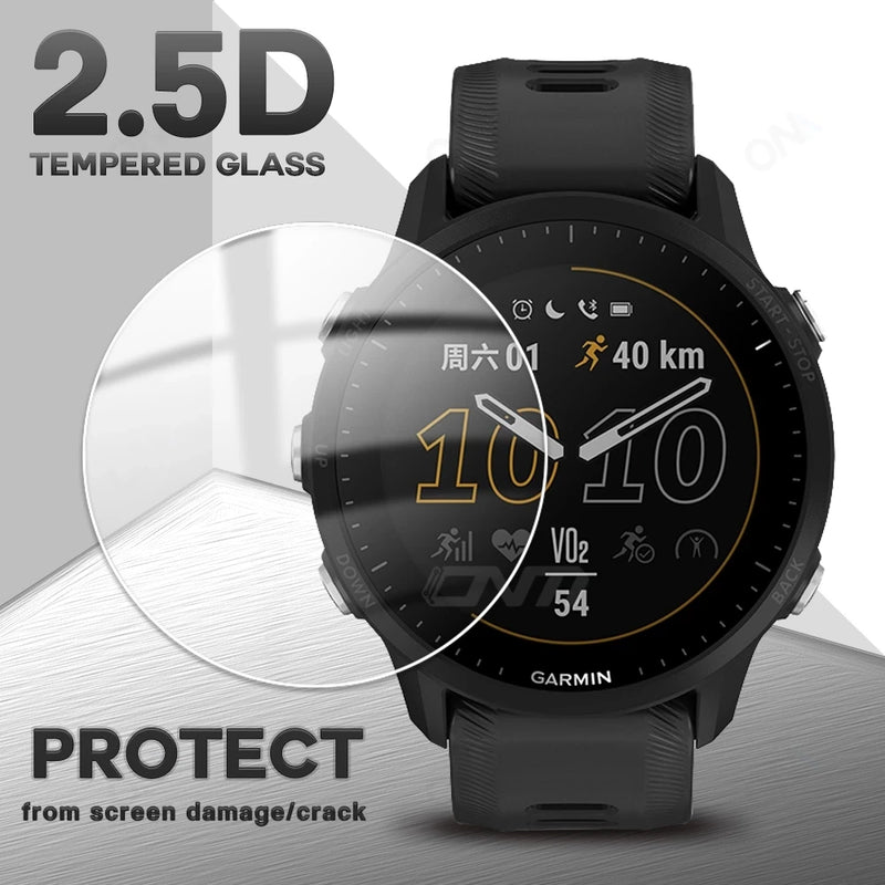 2Pcs Tempered Glass Protective Film For Garmin Forerunner 255 255S 955 Screen Protector Film