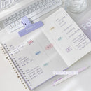 Binder Note A5 B5 Campus Loose Leaf Notebook Memo Diary Office Index File School Japanese Stationery