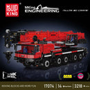 Mould King 17073 17074 Technical Car Toys The Remote Control LTM 1110 Crane Building Block Assembly Truck Brick Set Kids Gift