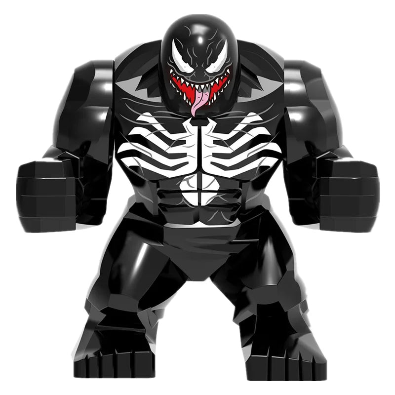 Disney Building Blocks Mini Model Figures Big Goblin Spiderman Iron Man Venom Captain Hawk Deadpool Technic Armor City Gift Toys