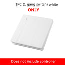 Szaoju Wifi Wireless Remote Switch Tuya Smart Life Home APP + RF 433Mhz Relay Timer Module Wall Lamp Switch AC110V- 220V