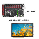BTT Manta M8P V2.0 Motherboard Kit 32Bit for Klipper Raspberry Pi CM4 Ender 3 Silent High Performance 3D Printer Control Board