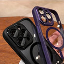 Original Titanium Gray Magsafe Case for iPhone 15 Pro Max 15 Plus Transparent PC TPU Armor Cover for iPhone 12 13 14 Pro Max