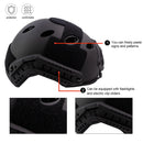 BOOIU Fast Base Jump Helm PJ Style Airsofthelm Taktischer Helm für Paintball Outdoor Sport Jagd Schießen