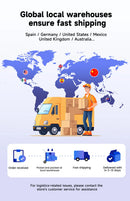 CarlinKit Android 13 LED AI Box Wireless CarPlay Wireless Android Auto Smart Car Multimedia Box Qualcomm Chip SD Expand to 512GB