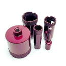 M10 Thread Vacuum Brazed Dry Diamond Drilling Core Bits Ceramic Tile Hole Saw Granite Marble Porcelain Brick Drill bit Tools