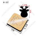 Cartoon pattern New Cutting Dies 2024 New Arrivals Scrapbooking 16MM Knife Suitable for Most Wooden Cutting Dies Machines