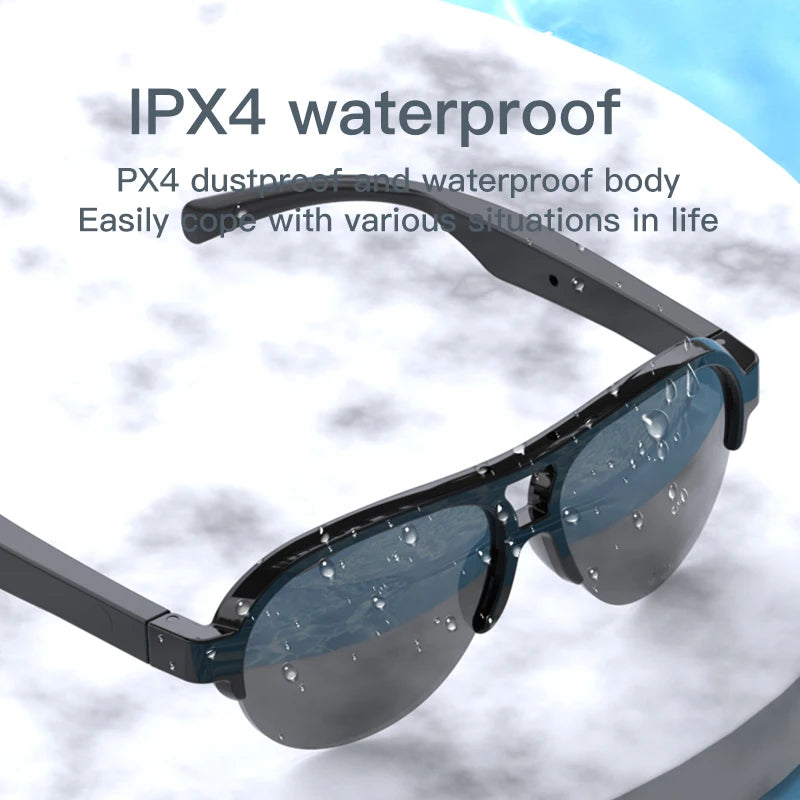 IP4 Waterproof Eyepieces F08 Polarizing Bezel Fishing Wireless Stereo Bicycle Lenses With Bluetooth Glasses for Men Smartglasses