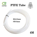 PTFE Tube for Bambu Lab P1P AMS A1 mini 3D Printer Teflonto Pipe Bowden Extruder 1.75mm Filament 2.5x4mm Bambulab 3D Accessories