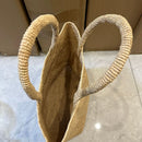 Handmade Crochet Straw Bag Tote Summer Raffia Beach Bags for Women Handbag Travel Woven Bucket Bag Designer Shoulder Bags Clutch