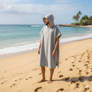 Quick-drying Changing Robe Quick Dry Bathrobe Hooded Absorbent Bath Towel Swimming & Fitness Super Absorbent Bathrobe