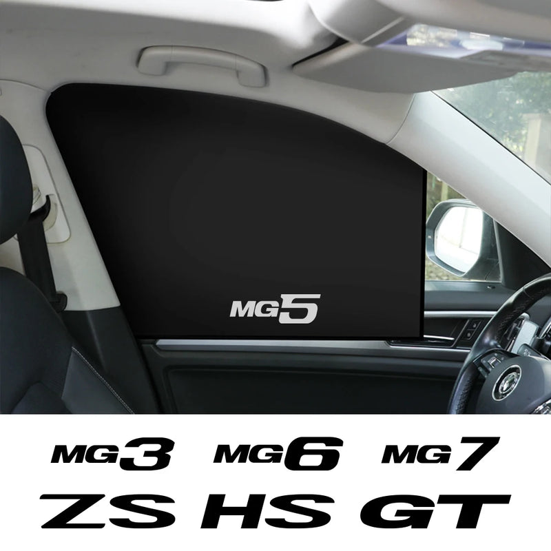 Car Window Sun Shade Protector Cover Foldable Vehicle Sunshades Curtains Auto Accessories For MG ZS HS GT HECTOR MG3 MG5 MG6 MG7