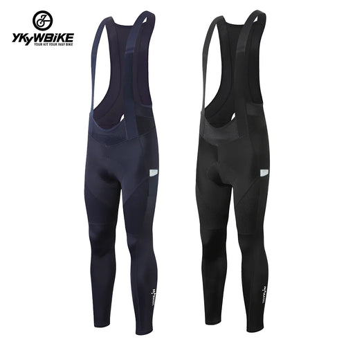 YKYW Spring Autumn Men Cycling Bib Long Pants Bicycle Male Tights MTB Bike Pants Pro Team Riding Race Cycling Sports Clothing