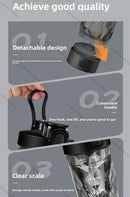 The Vortex Cup | 700ml Portable Blender for Protein and Smoothies