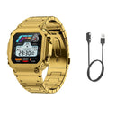 Miltary Smart Watch 2025 Men's Steel Watch Aiweile AW39 Fitness Tracker Sport Business Bluetooth Call Copy Design High Quality