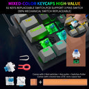 61 Keys Mechanical Keyboard Game Keypad RGB Backlight Type-C USB Wired Waterproof  60% PC Gaming Keyboard for PC Desktop Laptop