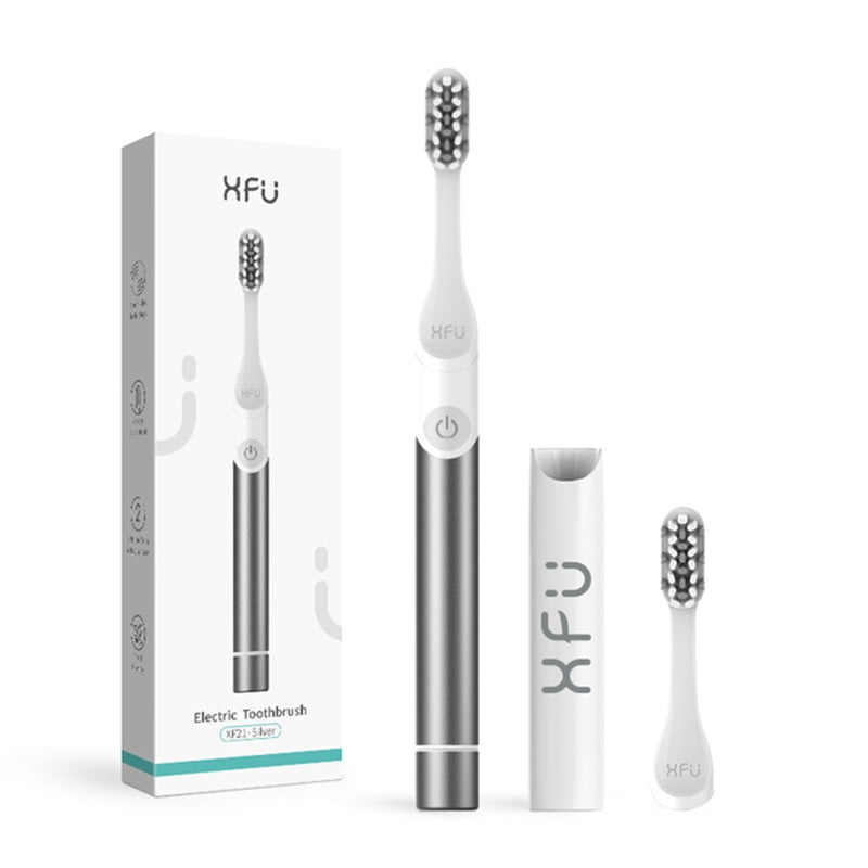 SEAGO Electric Toothbrush With Replacement Heads Adults Battery Sonic Teeth Brush Different Colors Oral Hygiene Brush