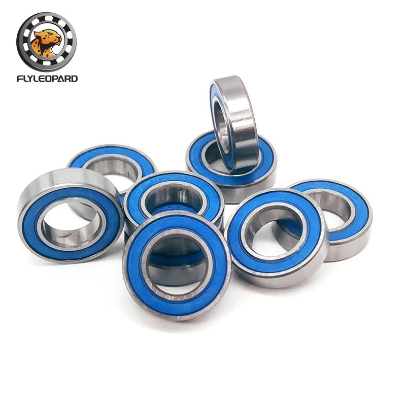 6800RS Bearing 2PCS 10x19x5 mm ABEC-7 Hobby Electric RC Car Truck 6800 RS 2RS Ball Bearings 6800-2RS Blue Sealed