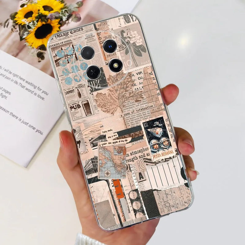 For Cover Huawei Nova Y91 Phone Case STG-LX1 STG-LX2 Silicone Transparent Capa Soft Coque For Huawei Nova Y91 Y 91 NovaY91 Funda