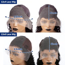 Echthaarperücken 13x6 Lace Frontal Perücke 180% 13x4 Transparente Lace Front Perücken 4x4 Echthaar Lace Closure Perücken für Frauen