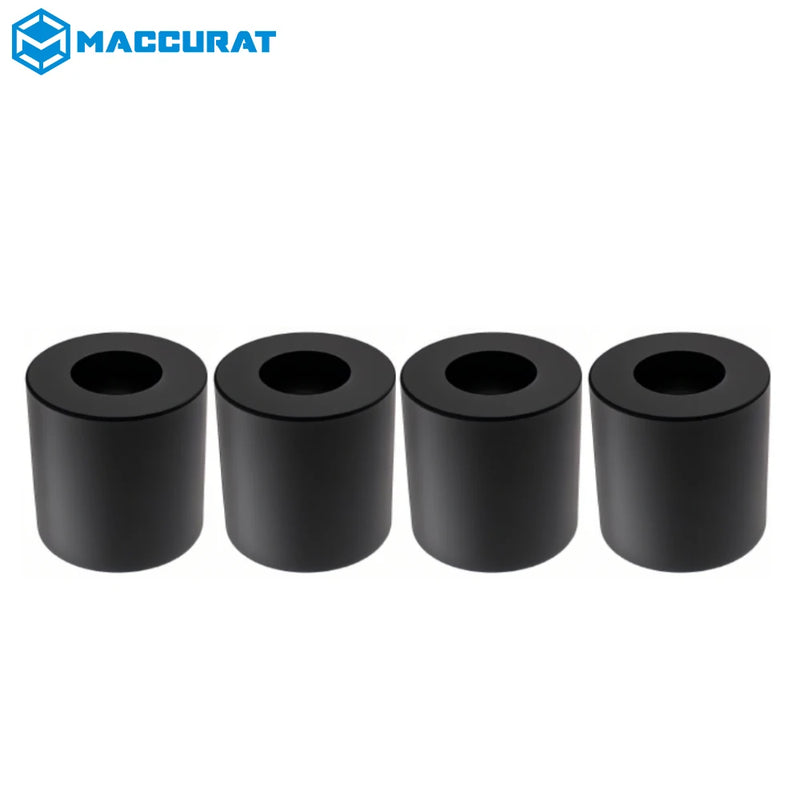 3d Printer High Temperature Blcak Silicone Solid Spacer Hot Bed Leveling Column  Short for CR-10/ CR10S Ender-3 Pro MK3
