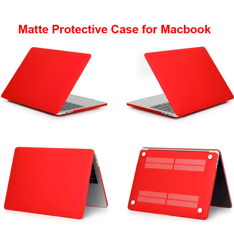 For Macbook Pro 13 A1278 Case Retina 13.3 A1502 A1425 Cover Touch Bar A1706 A1989 Protector A1708 Matte Color Shell Casing Guard