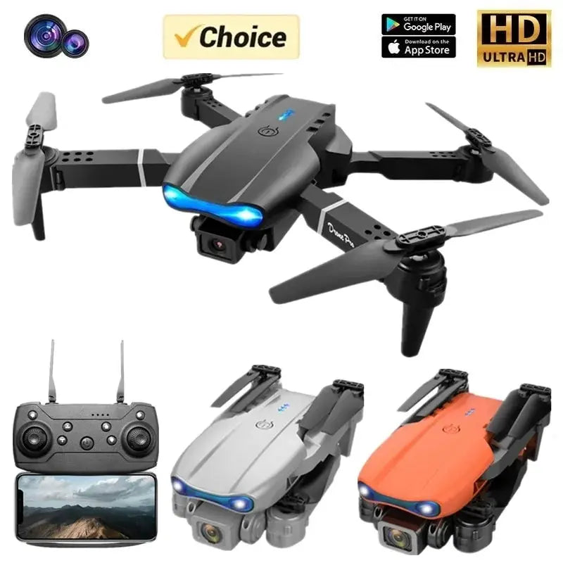 Professional Drone E99 HD 4k Camera Foldable Mini WIFI FPV RC Aerial Photography Quadcopter RC Helicopter Toy Gift