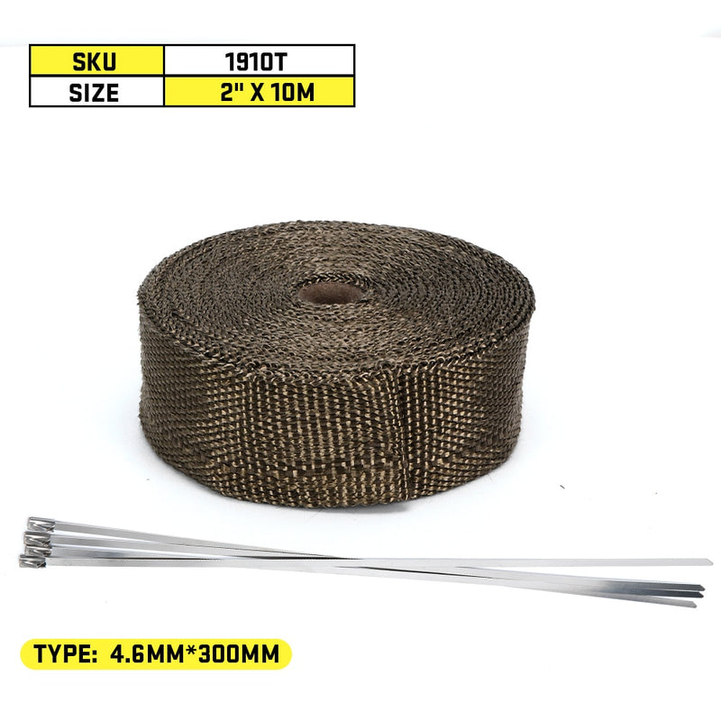 Free Shipping Motorcycle Exhaust Thermal Exhaust Tape Header Heat Wrap Resistant Downpipe For Motorcycle Car Accessories