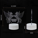 Disney Mickey Minnie Mouse 3D LED Lamp Anime Figures Night Light Table Lamps USB Sleep Neon Lights Home Decor Kids Birthday Gift