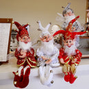 2023 Weihnachtsdeko 50cm Elfenpuppe Spielzeug Hängende Stehende Deko Navidad Anhänger Ornamente Für Zuhause Neujahrsgeschenk Für Kinder