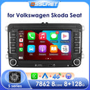 Android 14 Car Radio for VW POLO GOLF 5 6 Plus PASSAT B6 JETTA TIGUAN TOURAN SHARAN SCIROCCO CADDY Seat Carplay Audio Stereo GPS