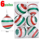The Solstice Set | Hand-Painted 6cm Christmas Baubles