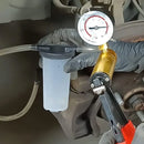 Manuelle Vakuum-Druckpumpe Bremsflüssigkeitsentlüfter-Kit Vakuumpistolenpumpe Tester Tragbares Vakuummeter Autoreparaturwerkzeug