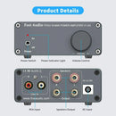 Fosi Audio 2 Channel TPA3116D2 Stereo Audio Class D Amplifier 50W X 2 - V1.0 Power Amplifier For Home Passive Speakers