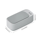 Portable Ultrasonic Cleaning Machine 45KHZ High Frequency Vibration Cleaner 360° Timing Washing for Jewelry/Eyeglass/Makeup Tool
