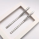 9 mm Wide Stainless Steel Bracelets Simple Trendy Style Daily Wear Silver-Color Charm Bracelet For Women On Party Unisex Style