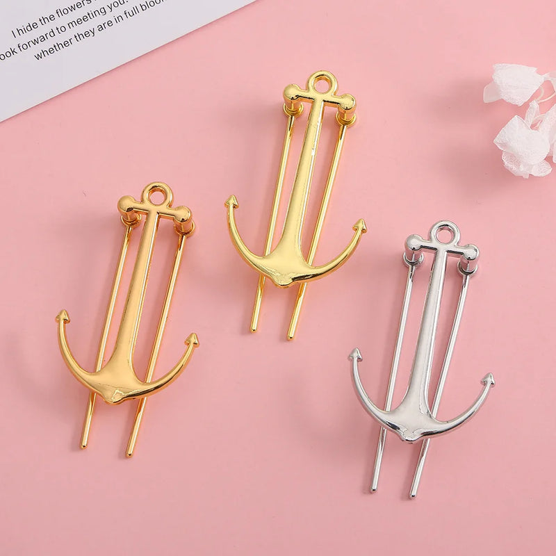 1 Pcs Bookmarks Creative Anchor Bookmark Metal Page Holder for Reading Students Teachers Graduation Gifts School Office Supplies