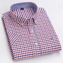 The Merchant | 100% Cotton Oxford Shirt, Short Sleeve