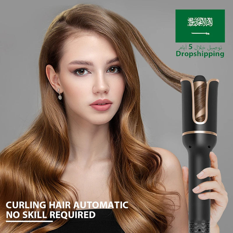 Professional Hair Curler 22mm Electric Curling Hair Rollers Curlers Hair Styler Hair Waver Styling Tools Hair Curlers for Woman