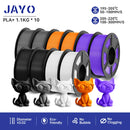 JAYO PLA PLUS Transparente 3D Printer Filament 1.75mm 1.1KG/Rolls 3D Printing Materials for 100% No Bubble &FDM 3D Pen DIY Gift