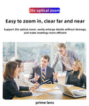 HCSTVCON USB3.0 HDMI LAN PTZ Camera 4K 20X Zoom Video Conference for Church Online Youtube Skype Live Streaming Meeting Zoom