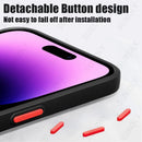 Hülle für iPhone 15 14 13 Pro Max Astronaut für Magsafe Iron Ring Wireless Charging Acrylhülle für iPhone 15 14 13 Back Fundas