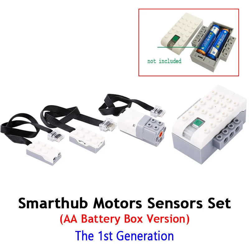 WeDo 3.0 Power Functions Electric Motors Tilt / Motion Sensor Electric Hub fit 45300 45302 WeD 2.0 Core Set Building Toys