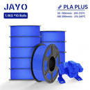 JAYO 3D Printer Filament PLA Series 1.75MM 5Rolls/10Rolls High Strength 100% No Bubble Neatly Wound for FDM DIY Gift Material