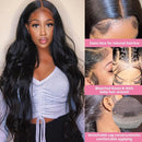 360 Human Hair Lace Frontal Wig 4x4  Closure Wig  Body Wave  30 32  34 Inch Lace Front Wig 13x4 13X6 HD Lace Frontal Wig
