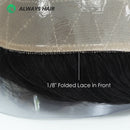 Durable Fine Mono Male Hair Prosthesis 6" Indian Human Hair Toupee 130% Hair Denstiy Natural Wig for Men