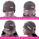 13x6 Lace Front Wig 100% Human Hair Wigs For Women Glueless Wig Hair Pre Plucked Smooth Straight Hair Wig Pre Cut 6x4 5x5 Wig