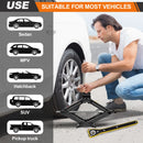 DayPlus Scissor Jack,Compact Car Jack 2 Ton/4409 LBS,105 to 385mm Lifting Range,with Hexagonal Lug Wrench for Cars/SUVS/Sedans