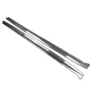 MAGICKIT 2pcs Gloss Black/Carbon fiber MP Style Side Skirt Extension For BMW F15 X5 F85 X5M F16 X6 F86 X6 M CAR Accessories